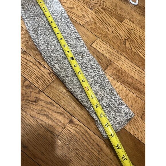 Climb High Vintage 90s Unisex Size Medium Gray V Neck Sweater - Picture 7 of 9